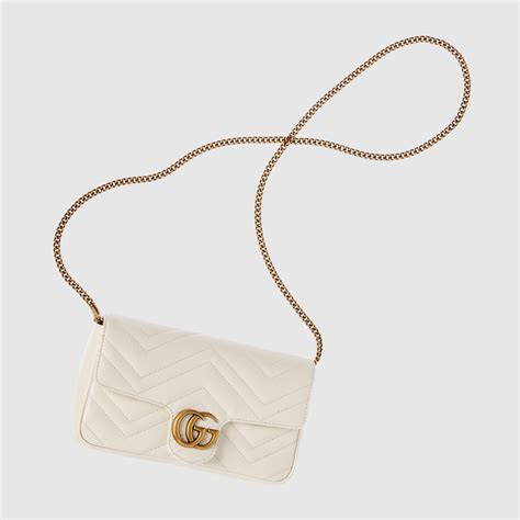 Gucci Portafoglio GG Marmont con catena